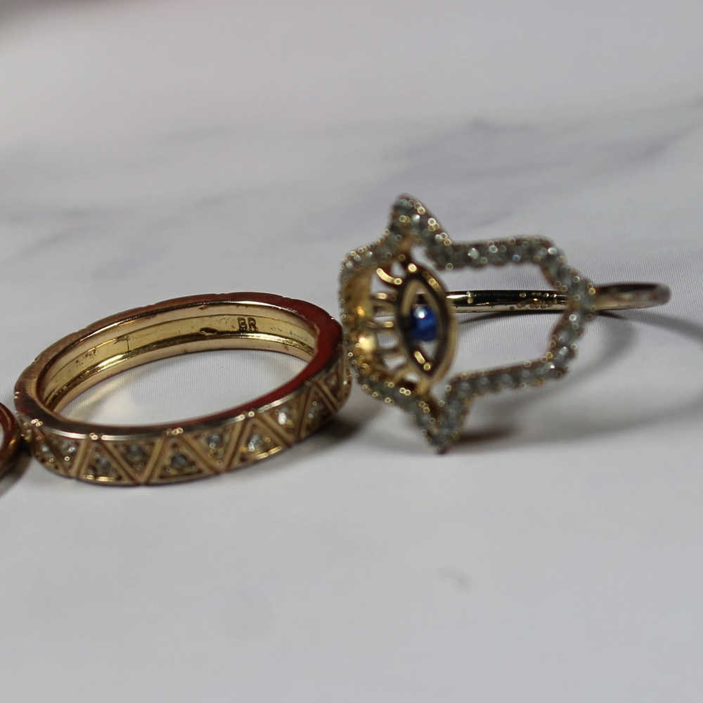 (3) Super Adorable Stackable Rings - Picture 9 of 12